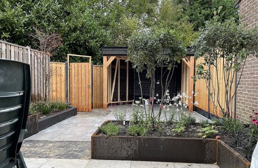 Aanleg van een groene tuin