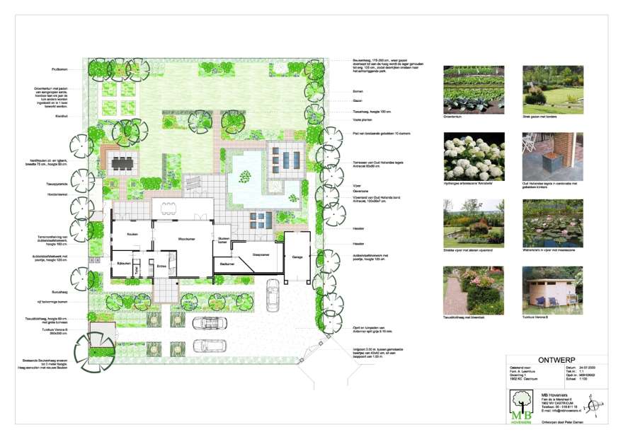 Professioneel tuinontwerp